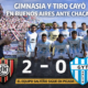 Gimnasia y Tiro cayó 2-0 ante Chacarita en San Martín, sumó su quinto partido sin ganar y profundizó su crisis en la Primera Nacional 2026.