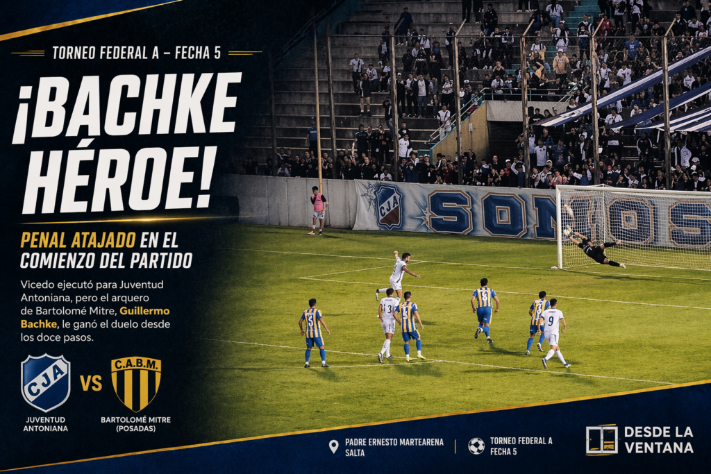 Juventud Antoniana perdió con Mitre en Salta