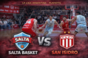 Salta Basket perdió 86-66 ante San Isidro de San Francisco en Córdoba en el primer juego de la serie de playoffs de La Liga Argentina.