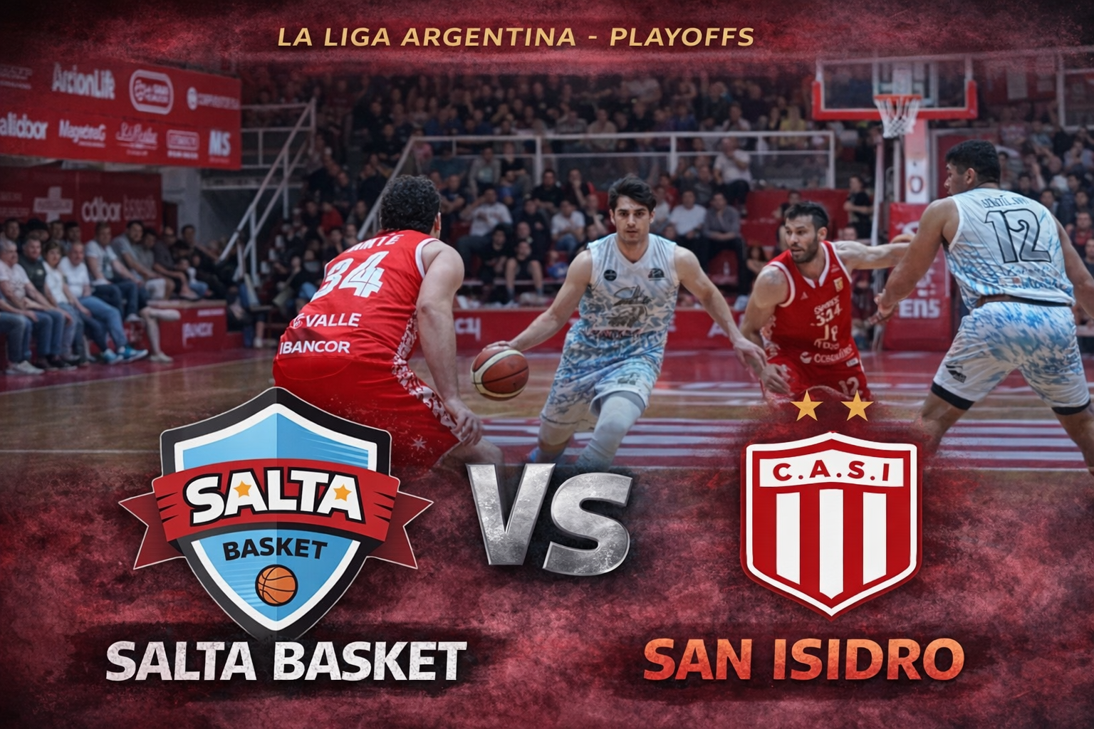 Salta Basket perdió 86-66 ante San Isidro de San Francisco en Córdoba en el primer juego de la serie de playoffs de La Liga Argentina.