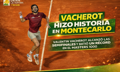 Valentin Vacherot hizo historia en Montecarlo: venció a De Miñaur, llegó a semifinales y batió un récord a nivel Masters 1000.