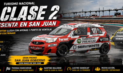 La Clase 2 del TN corre en San Juan por la fecha 4 del campeonato 2026, con Vitar líder por un punto sobre Coltrinari y gran expectativa en El Villicum.