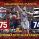 Salta Basket venció 75-74 a Estudiantes de Tucumán en suplementario, ganó la serie y avanzó en los playoffs de la Liga Argentina.