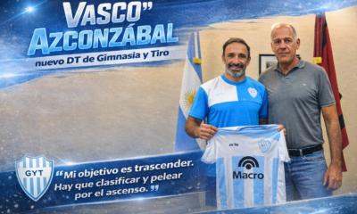 Juan Manuel Azconzábal fue presentado como nuevo DT de Gimnasia y Tiro y ya apunta a clasificar y pelear por el ascenso.
