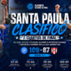 Santa Paula venció 109-87 a Sportivo Suardi, ganó la serie 3-1 y clasificó a cuartos de final de La Liga Argentina. Resumen completo del partido