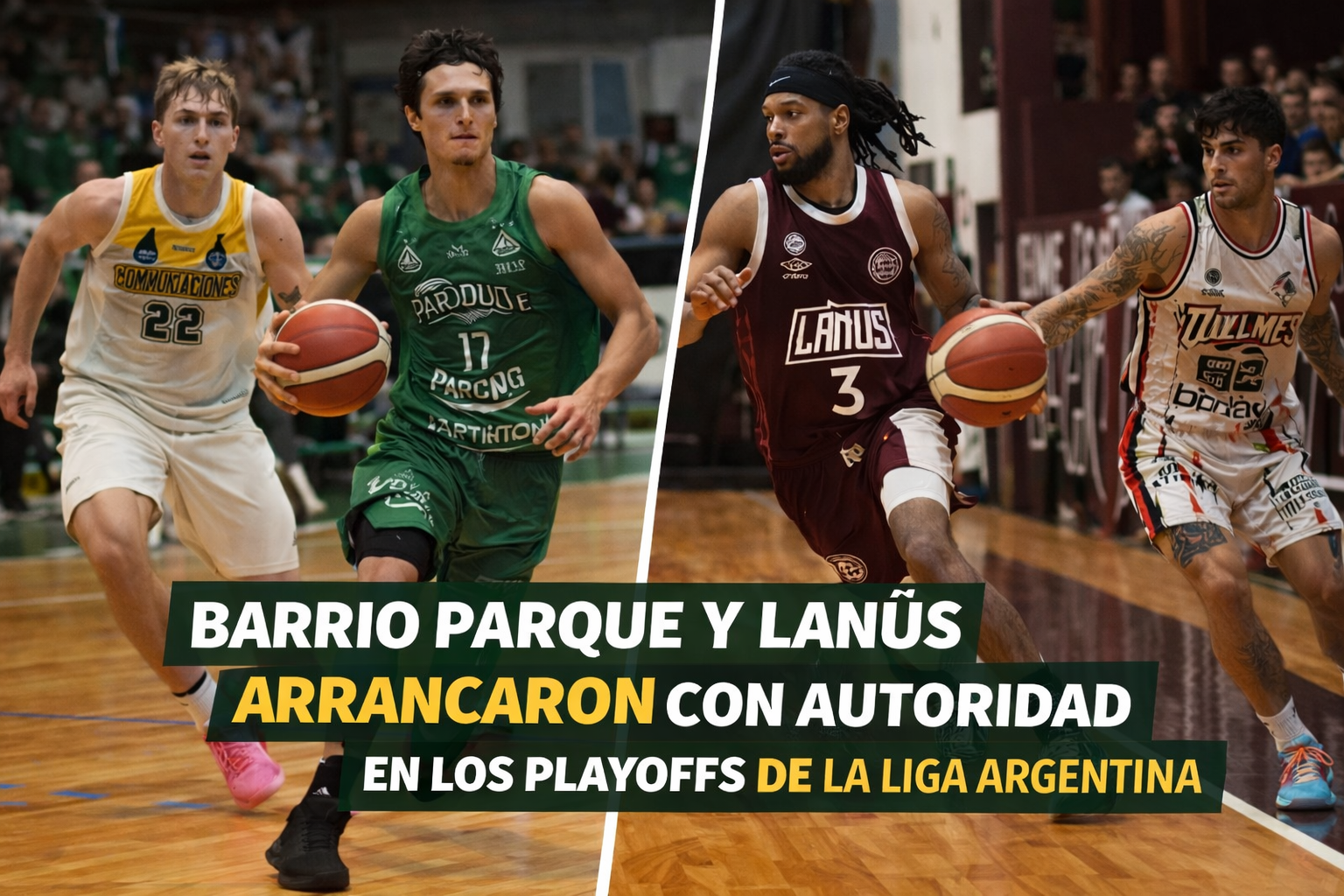 Barrio Parque venció a Comunicaciones y Lanús superó a Quilmes en el arranque de los octavos de final de La Liga Argentina.