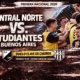 Central Norte visita a Estudiantes de Buenos Aires en Caseros por la Primera Nacional 2026: cómo llegan, probables formaciones y análisis previo.