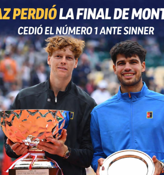 Carlos Alcaraz perdió la final de Montecarlo ante Jannik Sinner, cedió el número 1 del ranking ATP y dejó fuertes declaraciones.