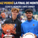 Carlos Alcaraz perdió la final de Montecarlo ante Jannik Sinner, cedió el número 1 del ranking ATP y dejó fuertes declaraciones.