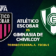 Atlético Escobar y Gimnasia de Chivilcoy se enfrentan en el arranque de la quinta fecha del Grupo A del Torneo Federal A. Cómo llegan