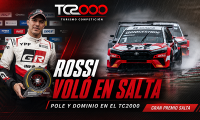 Salta vibra con el TC2000: Matías Rossi voló en la clasificación, logró su pole 29 y marcó récord en el circuito largo.