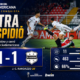 Deportivo Riestra cerró su primera experiencia internacional con un empate 1-1 ante Palestino en Chile. Juan Cruz Randazzo marcó para el Malevo, que terminó tercero del Grupo F con 5 puntos y se despidió de la CONMEBOL Sudamericana.