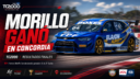 Franco Morillo fue declarado ganador de la tercera fecha del TC2000 en Concordia tras la exclusión de Ciarrocchi. Resultado final