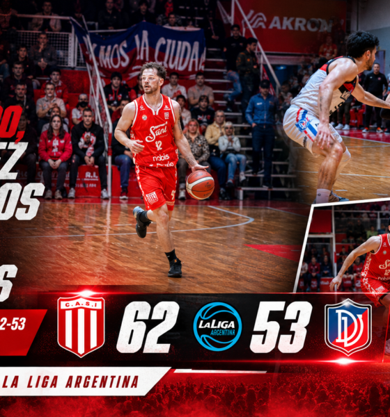 San Isidro venció a Deportivo Viedma por 62 a 53 en el quinto juego, ganó la serie 3-2 y se metió entre los cuatro de La Liga Argentina.