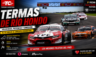 El TC ya tiene definidas las series en Termas de Río Hondo. Matías Rossi, Marco Dianda y Mauricio Lambiris partirán adelante este domingo.