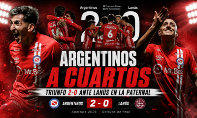 Argentinos Juniors derrotó 2-0 a Lanús en La Paternal por los octavos del Torneo Apertura, con goles de Francisco Álvarez y Alan Lescano