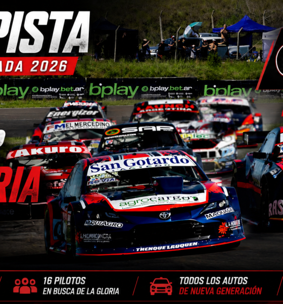 El TC Pista llega a Termas de Río Hondo para disputar la quinta fecha 2026. Bautista Damiani lidera el campeonato, Eugenio Provens lo sigue