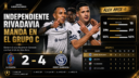 Independiente Rivadavia goleó 4-2 a Deportivo La Guaira en Caracas por la Copa Libertadores, con un hat-trick de Álex Arce
