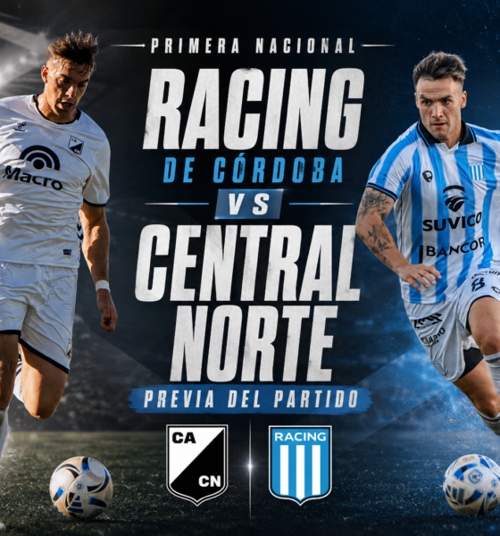 Central Norte visita a Racing de Córdoba por la fecha 14 de la Primera Nacional. Previa completa, estadísticas, declaraciones de Sciacqua