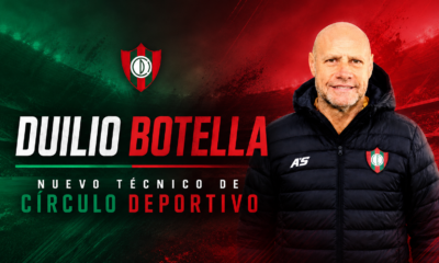 Duilio Botella fue confirmado como nuevo técnico de Círculo Deportivo tras la salida de Charlier. El Papero último en la Zona 4 del Federal A