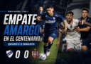 Chacarita y Quilmes empataron 0-0 en el estadio Centenario por la fecha 12 de la Primera Nacional. El Cervecero tuvo las más claras