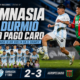 Gimnasia y Tiro perdió 3-2 ante Agropecuario en el Gigante del Norte tras ir ganando 2-0. El Albo acumula ocho partidos sin victorias
