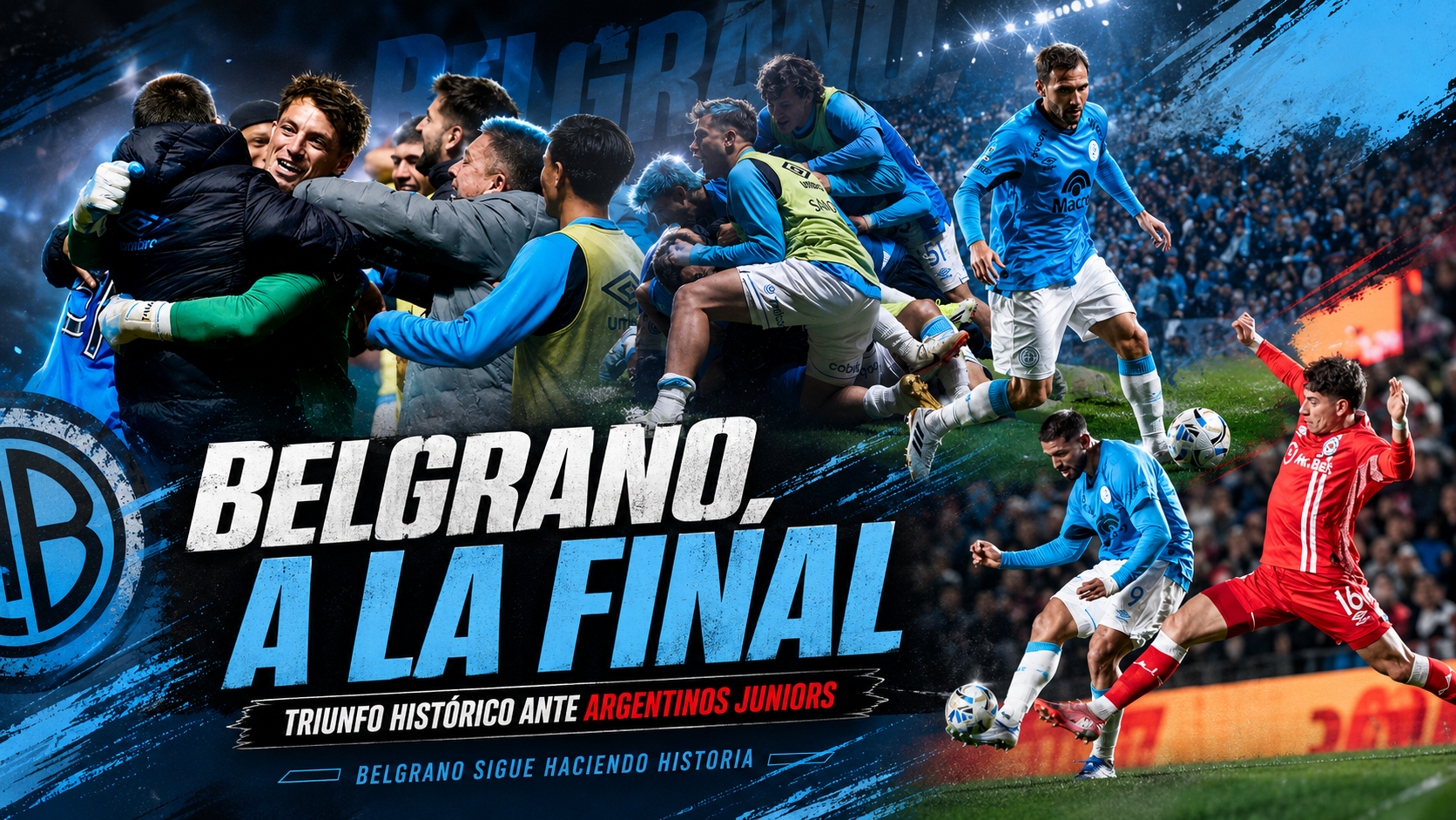 Belgrano empató 1-1 ante Argentinos Juniors en La Paternal, lo ganó por penales tras remontar un triple match point y jugará la final