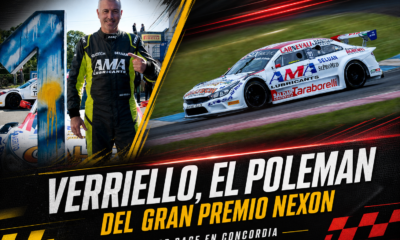 El Top Race disputa el Gran Premio NEXON en Concordia, un circuito exigente para la tracción, la velocidad y los neumáticos Pirelli, con Diego Verriello como poleman y Ciarrocchi líder del campeonato.