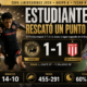 Estudiantes empató 1-1 ante Cusco FC por la Copa Libertadores 2026. Tiago Palacios marcó el gol del Pincha, que sigue segundo en el Grupo A.