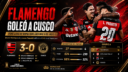 Flamengo goleó 3-0 a Cusco FC en el Maracaná, cerró invicto la fase de grupos de la Copa Libertadores y terminó como líder del Grupo A