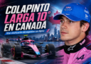 Franco Colapinto largará décimo en el GP de Canadá tras llegar a Q3 por segunda carrera seguida. El argentino volvió a destacarse en Alpine