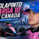 Franco Colapinto largará décimo en el GP de Canadá tras llegar a Q3 por segunda carrera seguida. El argentino volvió a destacarse en Alpine