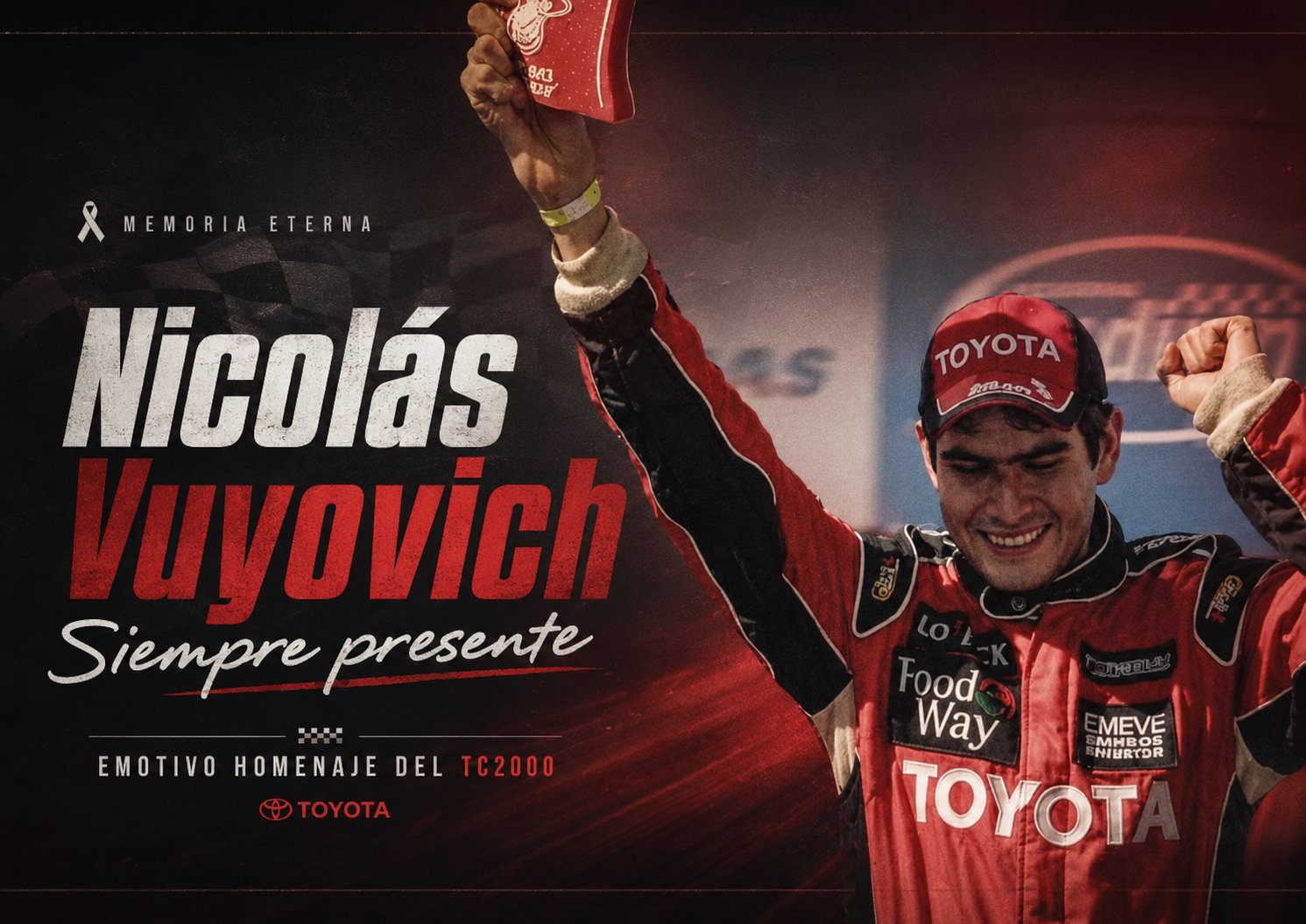 El TC2000 recordó a Nicolás Vuyovich a 21 años de su fallecimiento. El piloto salteño dejó una huella imborrable con dos victorias en la categoría y una historia marcada por talento, pasión y emoción.