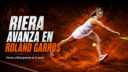 Julia Riera venció a Robin Montgomery por 2-6, 6-2 y 6-1 en la qualy de Roland Garros 2026 y quedó a un paso del cuadro principal.