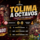 Deportes Tolima empató 0-0 con Universitario y se clasificó a los octavos de final de la Libertadores. El equipo peruano quedó eliminado