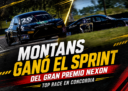 Federico Montans ganó el sprint del Top Race en Concordia tras una intensa carrera del Gran Premio NEXON. Ciarrocchi terminó primero en pista