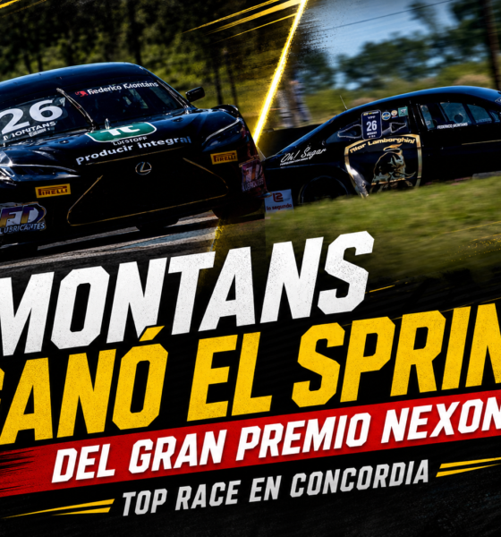 Federico Montans ganó el sprint del Top Race en Concordia tras una intensa carrera del Gran Premio NEXON. Ciarrocchi terminó primero en pista
