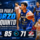 Santa Paula venció a La Unión por 85 a 71 en Gálvez, igualó la serie 2-2 y forzó un quinto juego en Colón por los cuartos de final