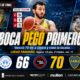 Boca Juniors venció 70-66 a Oberá Tenis Club en Misiones, se quedó con el primer punto de la serie de cuartos de final y robó la localía