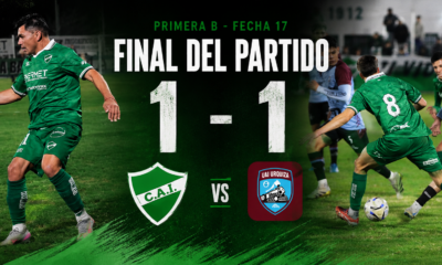 Ituzaingó empató 1-1 con UAI Urquiza en el Carlos Sacaan y sigue sin ganar en la Primera B. Segundo Gras y Valentín Albano marcaron los goles.