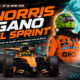 Lando Norris ganó con autoridad el sprint del GP de Miami 2026 y lideró el 1-2 de McLaren junto a Oscar Piastri. El campeón no tuvo rivales