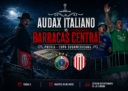 Audax Italiano y Barracas Central se enfrentan por la Copa Sudamericana 2026 en un duelo decisivo del Grupo G. Hora, TV, cómo llegan