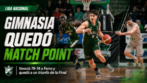 Gimnasia volvió a ganar en el Socios Fundadores: venció 79-74 a Ferro, quedó 2-0 en semifinales y está a un triunfo de jugar la Final