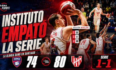 Instituto venció 80-74 a Quimsa en Santiago, igualó 1-1 la serie de cuartos de final de la Liga Nacional y llevó la definición a Córdoba.