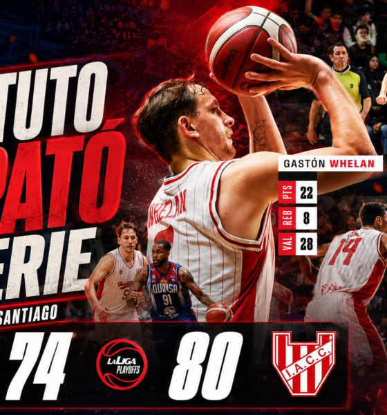 Instituto venció 80-74 a Quimsa en Santiago, igualó 1-1 la serie de cuartos de final de la Liga Nacional y llevó la definición a Córdoba.