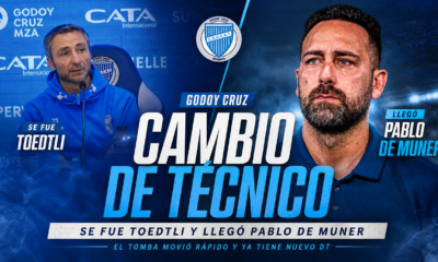 Godoy Cruz cambió de técnico en menos de 24 horas: Mariano Toedtli dejó el cargo tras el empate ante Morón y Pablo De Muner fue confirmado