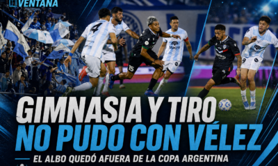 Gimnasia y Tiro de Salta perdió 2-0 ante Vélez Sarsfield en Caseros y quedó eliminado en los 16avos de final de la Copa Argentina 2026.