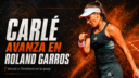 María Lourdes Carlé venció a Maria Timofeeva por 2-6, 6-0 y 6-4 en la qualy de Roland Garros 2026 y quedó a un paso del cuadro principal.