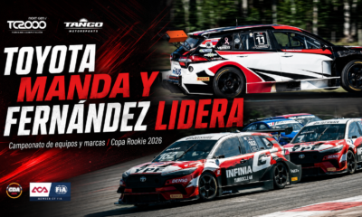 Toyota estiró diferencias en los campeonatos de equipos y marcas del TC2000 tras Concordia. Además, Tomás Fernández pasó a liderar la Copa Rookie 2026.