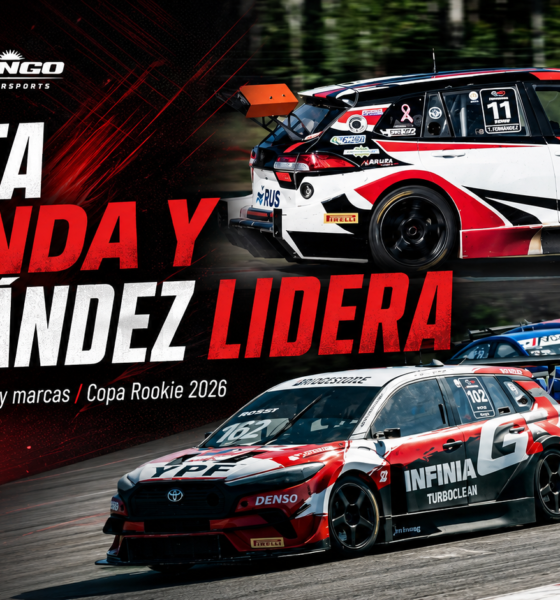 Toyota estiró diferencias en los campeonatos de equipos y marcas del TC2000 tras Concordia. Además, Tomás Fernández pasó a liderar la Copa Rookie 2026.
